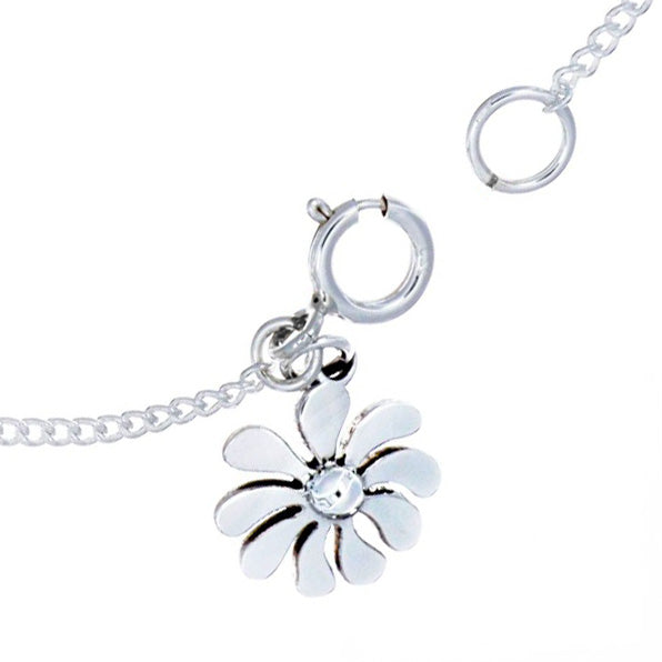 Pulsera mini dije Flor