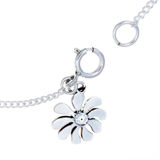 Pulsera mini dije Flor