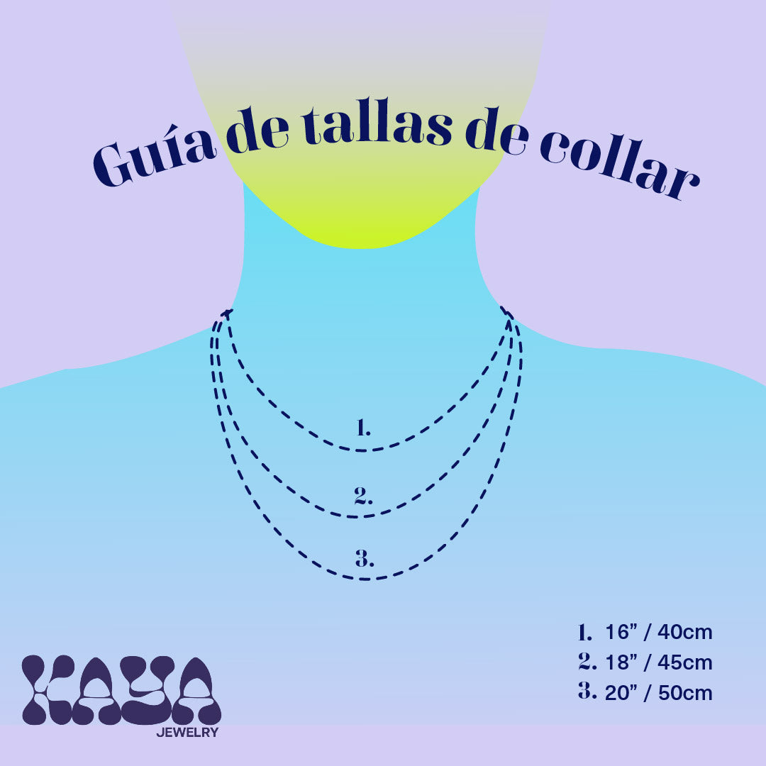 Collar mini dije Flor